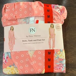 Flora Nikrooz Coral Floral Lounge Set